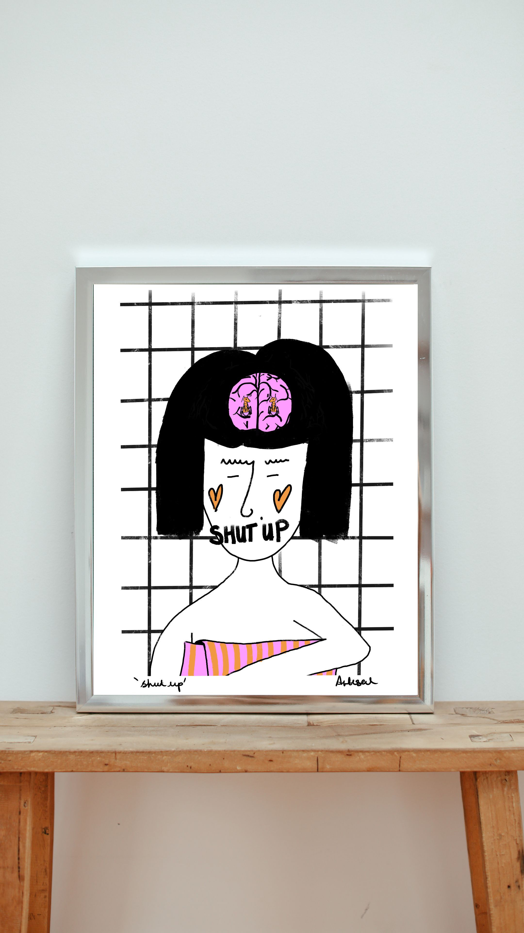 Shut Up Print