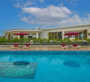 A luxury resort 56 rooms , 300 pax conference hall