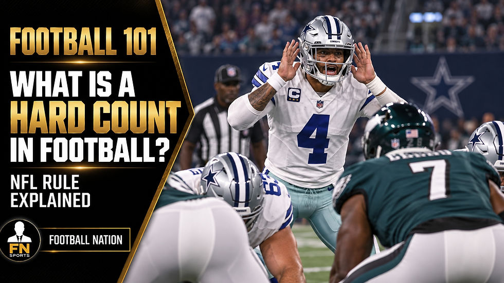 What Is a Hard Count in Football? NFL Rule Explained