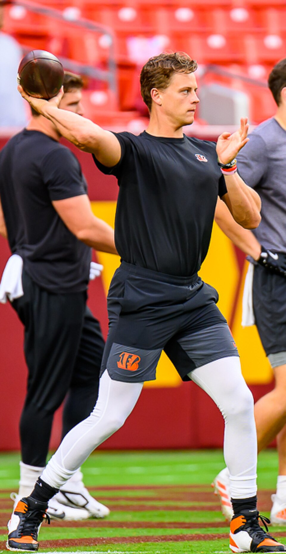 LANDOVER, MD - The Washington Commanders played their first home game of the 2025 preseason against the Cincinnati Bengals on August 18, 2025. (Joe Glorioso / All-Pro Reels)