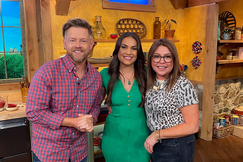 Chef Pyet DeSpain joins Richard Blais on The Rachael Ray Show to share her Indigenous Fusion twist on empanadas—featuring ground bison, sweet potato, and cultural storytelling through food.