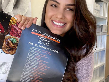 Chef Pyet DeSpain in rank #7 in the top private chefs of Los Angeles in LA Entrepreneur Magazine.