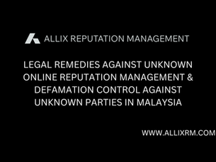 top reputation management in malaysia 