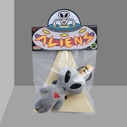 Alien Plush Keychain