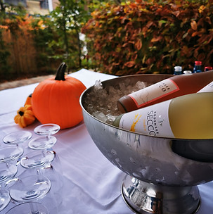 Herbst Sektempfang