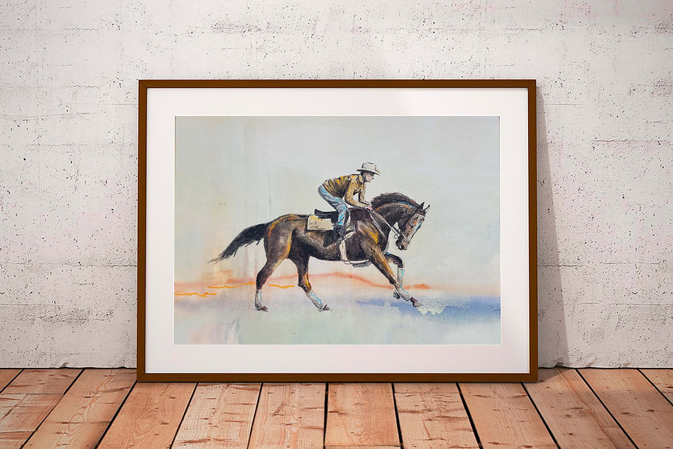Thumbnail: Gallup | 11"x14" Print