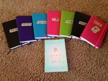 I read my journals & 1 book on a 3 day solo retreat