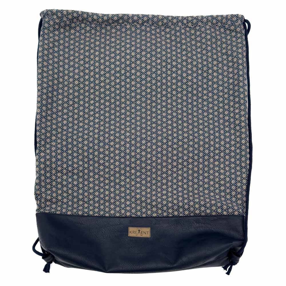 Asanoha dark blue (M)
