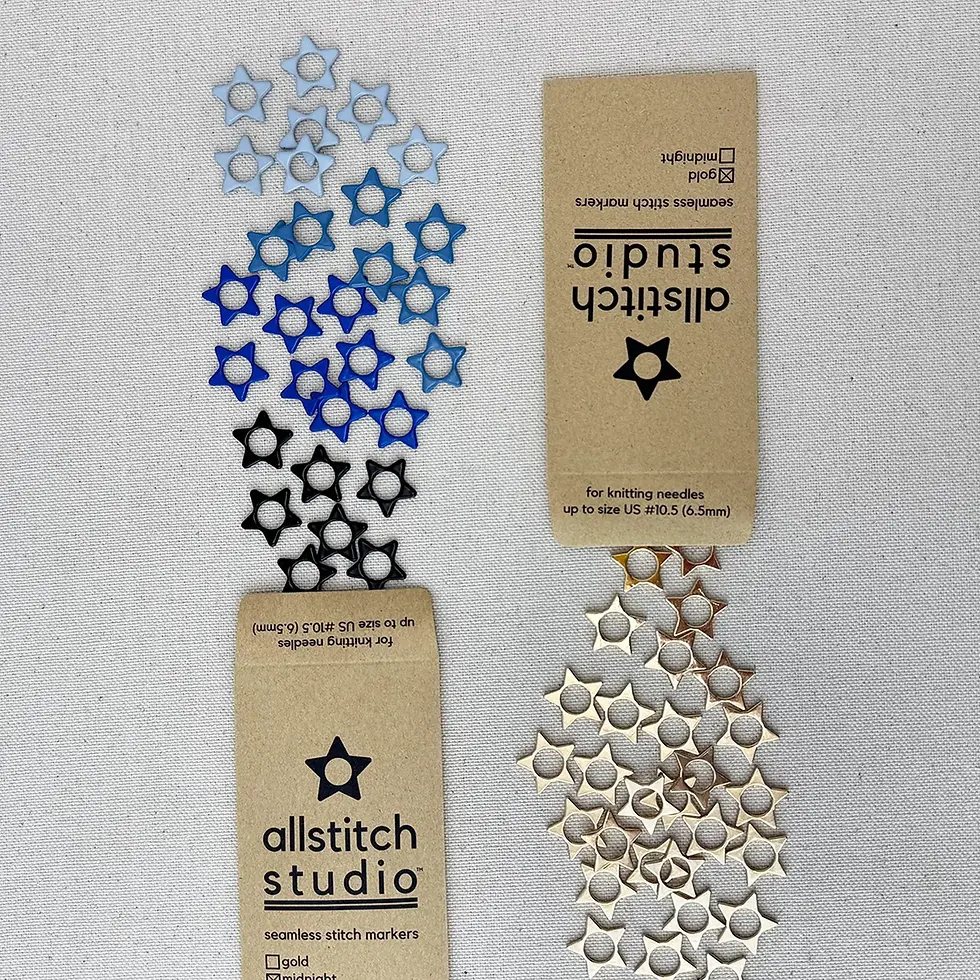 Miniaturbild: Allstitch Studio - Star Stitch Markers - Midnight
