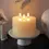 Thumbnail: 3 x Triple wick Extra Wide LED Pillar Candles