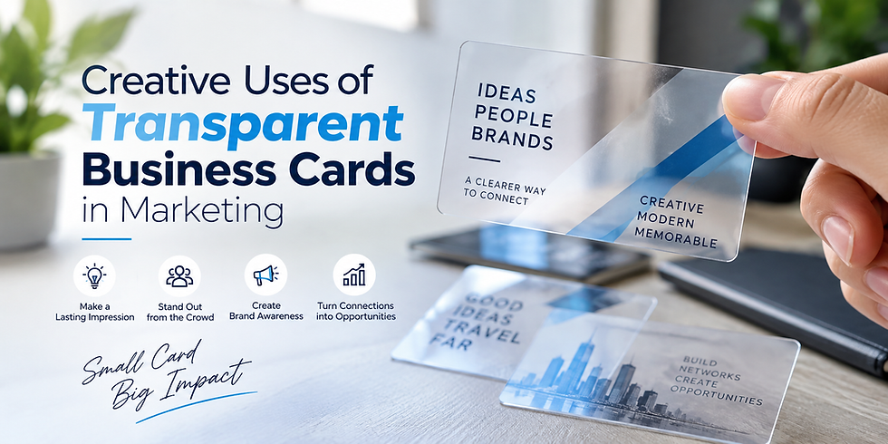 Transparent Business Cards