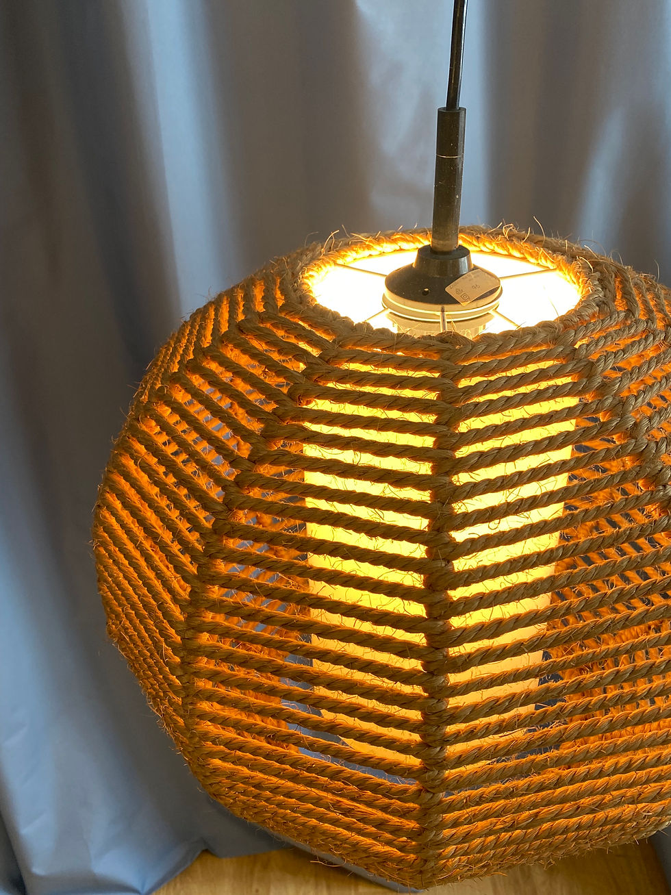 Thumbnail: Zicoli Hanging Lamp with Rope Detail