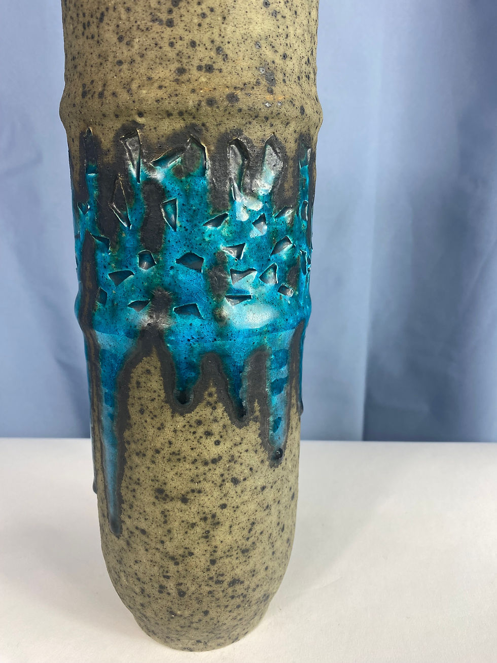 Thumbnail: Rare Collectible Art Vase by Eva Bod