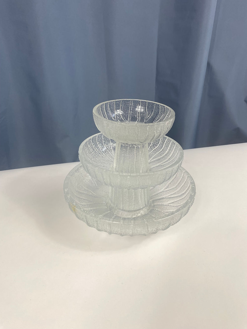 Thumbnail: Large Glass Dish with Organic Surface
