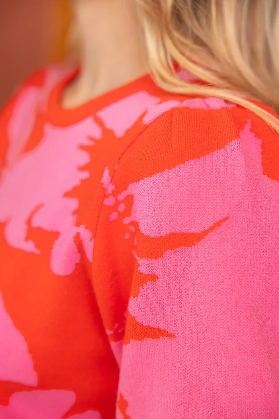 Thumbnail: Libby Bubble Sleeve Sweater