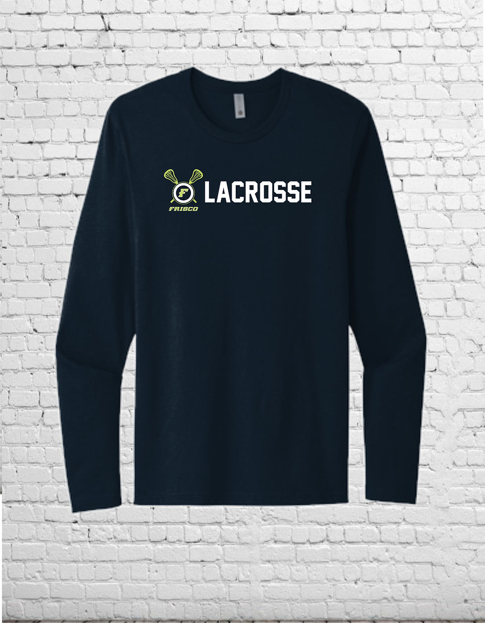 Thumbnail: UNISEX - NAVY LONG SLEEVE 100% RING SPUN COTTON