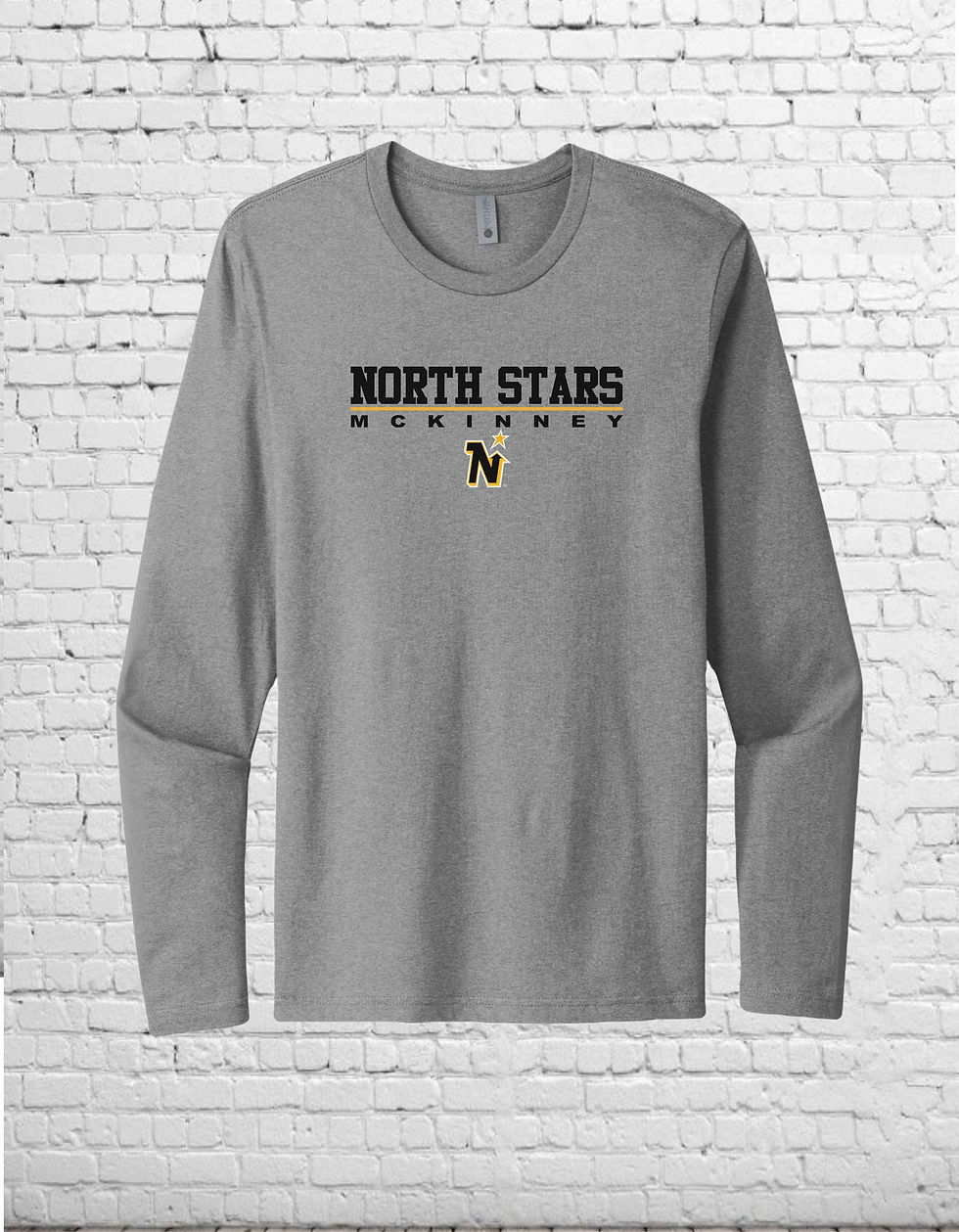 Thumbnail: UNISEX - GREY LONG SLEEVE 100% RING SPUN COTTON