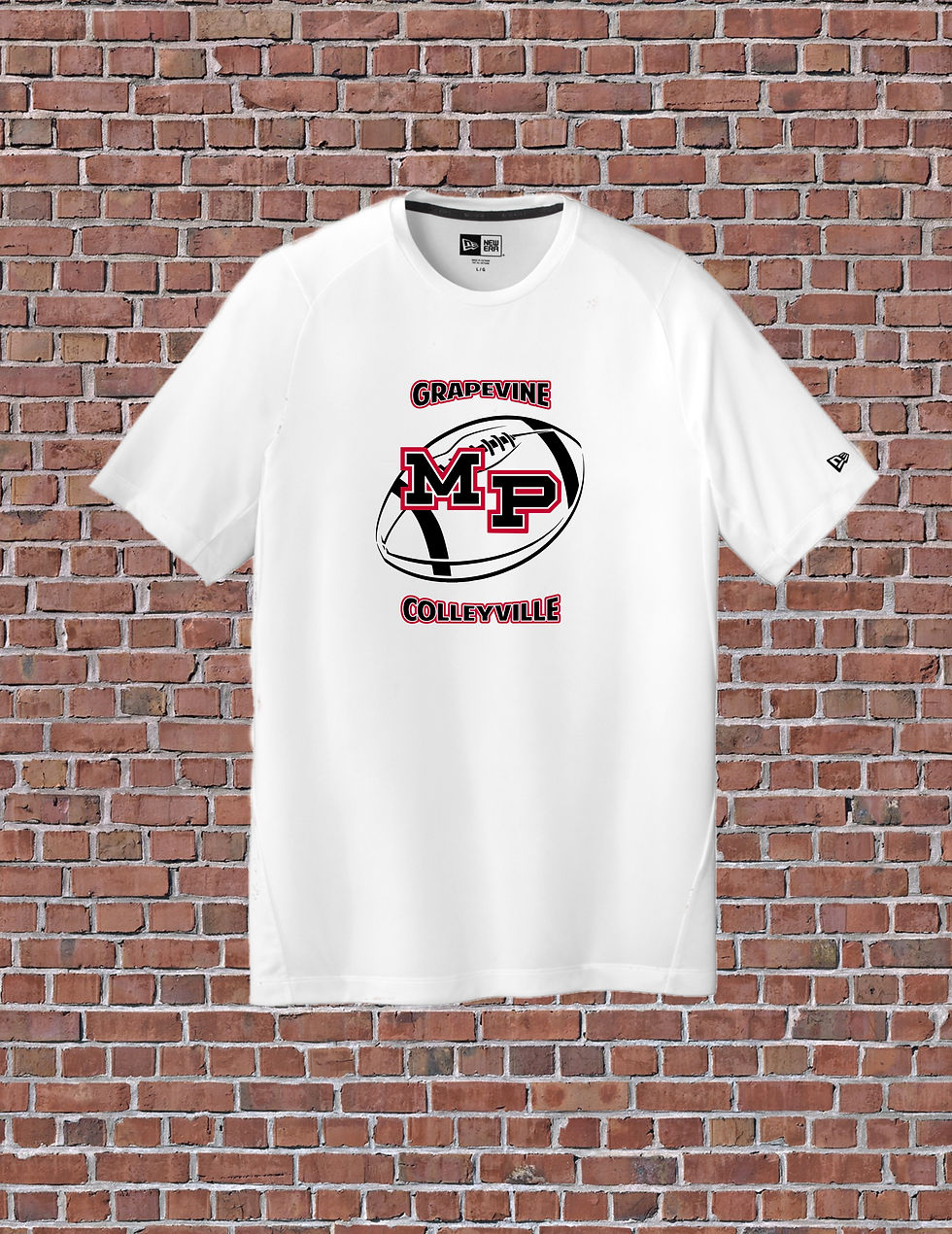 Thumbnail: UNISEX WHITE DRI FIT NEW ERA SHORT SLEEVE TEE