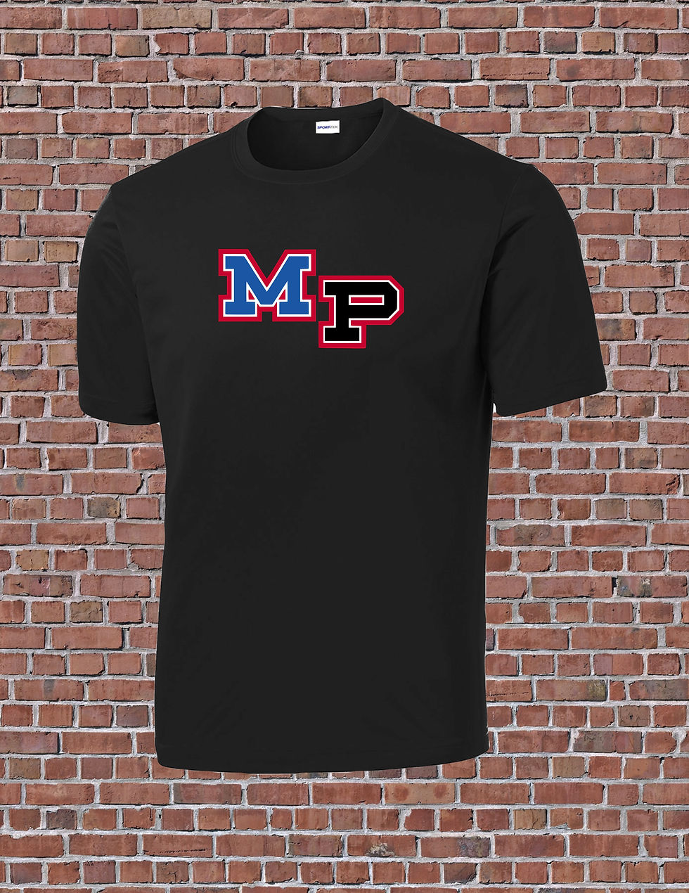 Thumbnail: UNISEX BLACK DRI FIT SPORT TEK SHORT SLEEVE TEE