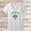 Thumbnail: LADIES WHITE RING SPUN V NECK SHORT SLEEVE TEE