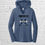 Thumbnail: LADIES - NAVY FROST LIGHTWEIGHT TRI BLEND HOODIE