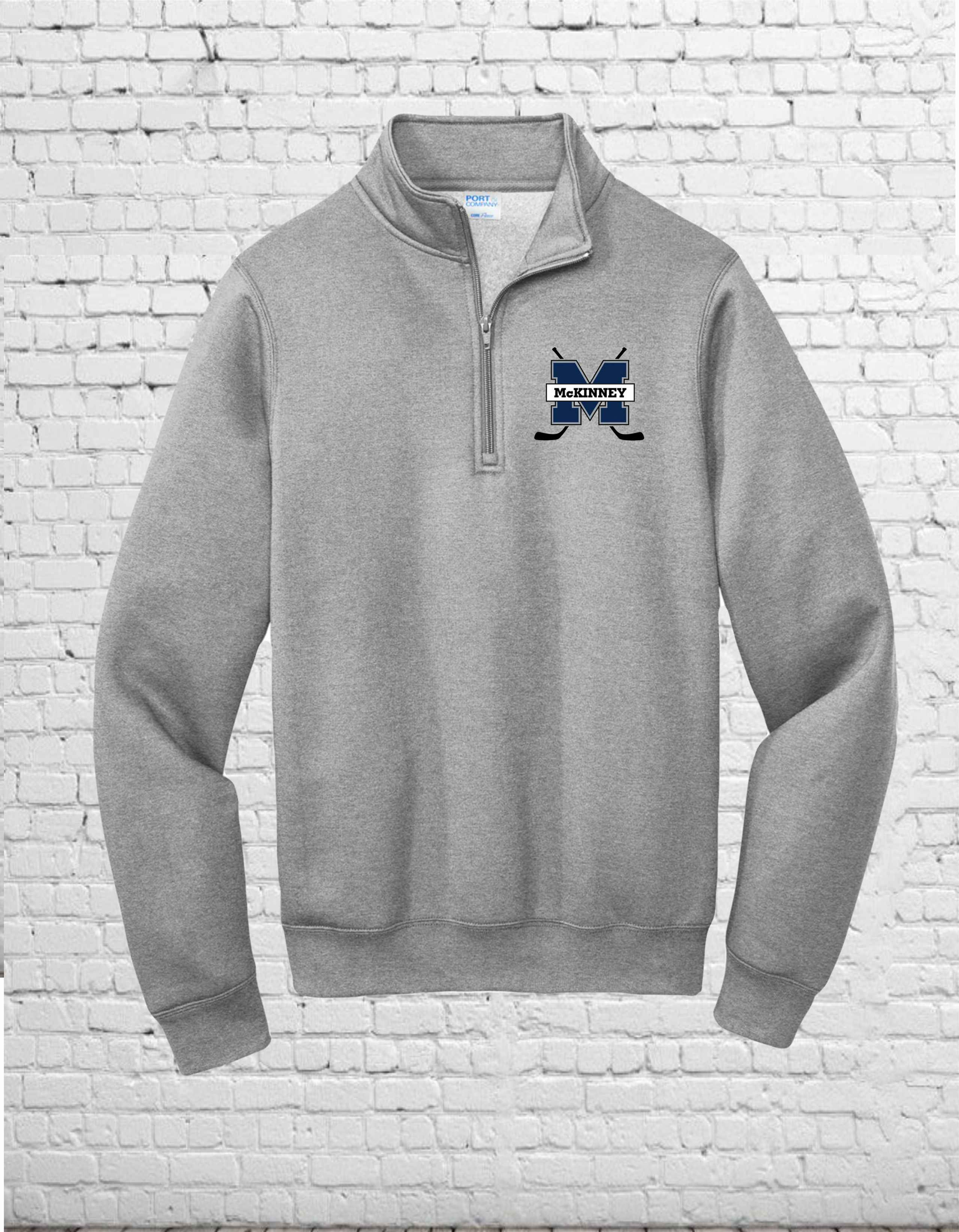 UNISEX - 1/4 ZIP PULLOVER SWEATSHIRT