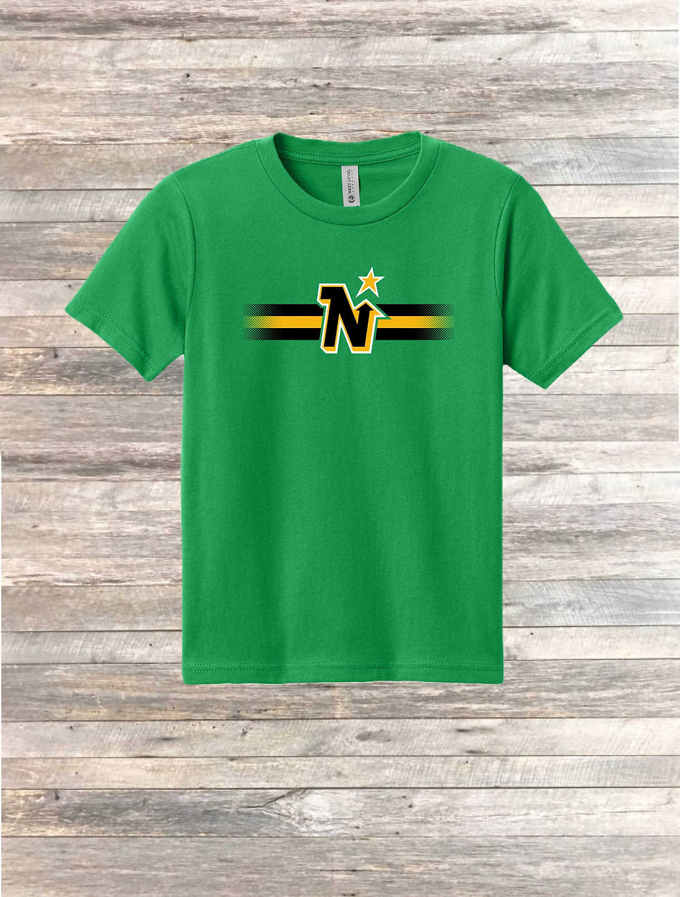 Thumbnail: UNISEX - GREEN RING SPUN COTTON SHORT SLEEVE TEE