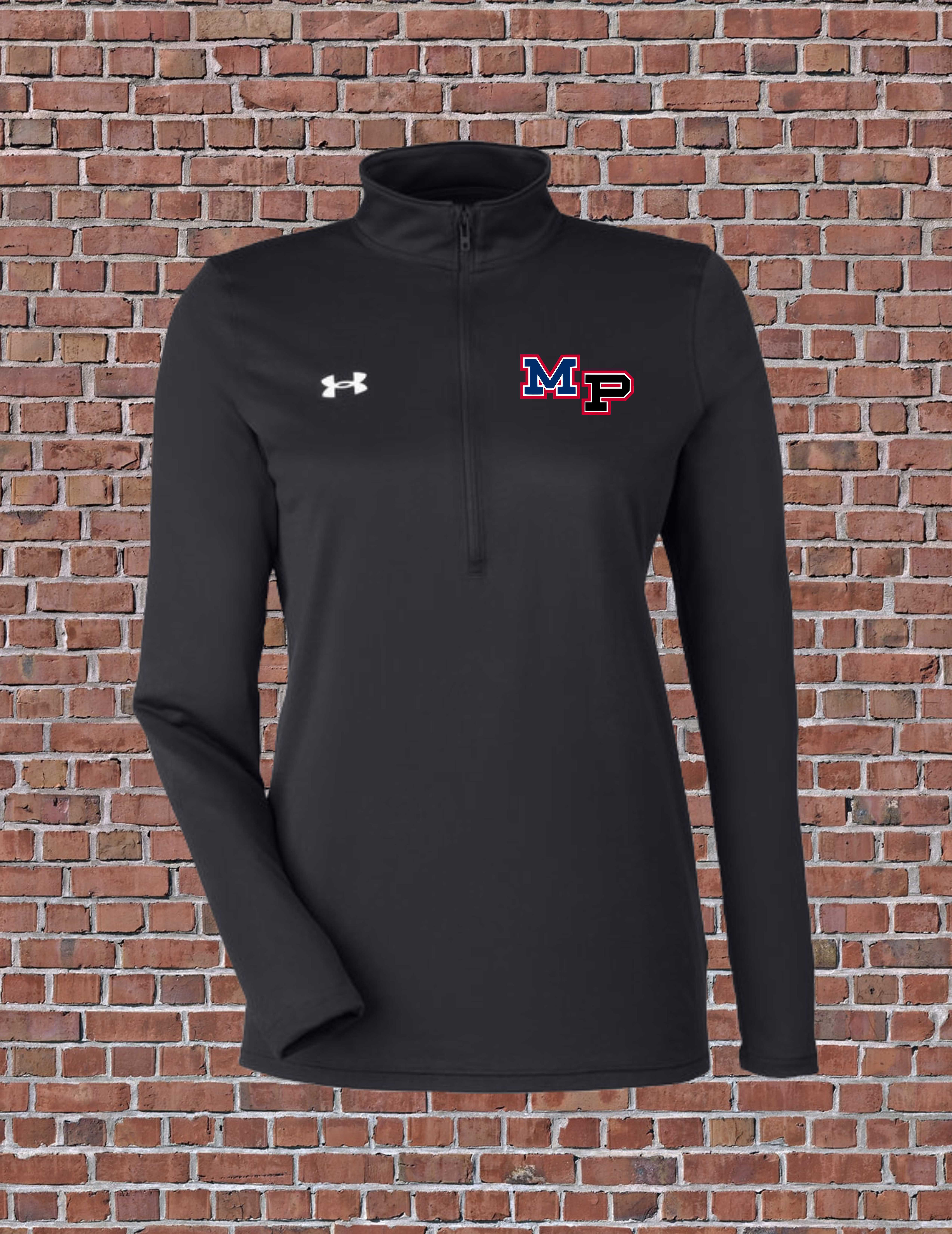 LADIES UNDER ARMOUR Team Tech LS 1/4 Zip