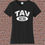 Thumbnail: Ladies Short Sleeve Crewneck - BLACK