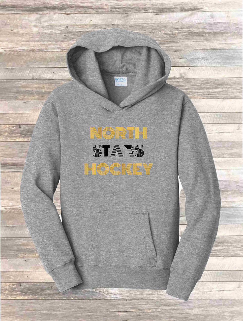 Thumbnail: YOUTH - HEATHER GREY FLEECE PULLOVER  HOODIE