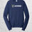 Thumbnail: UNISEX - NAVY CREWNECK SWEATSHIRT