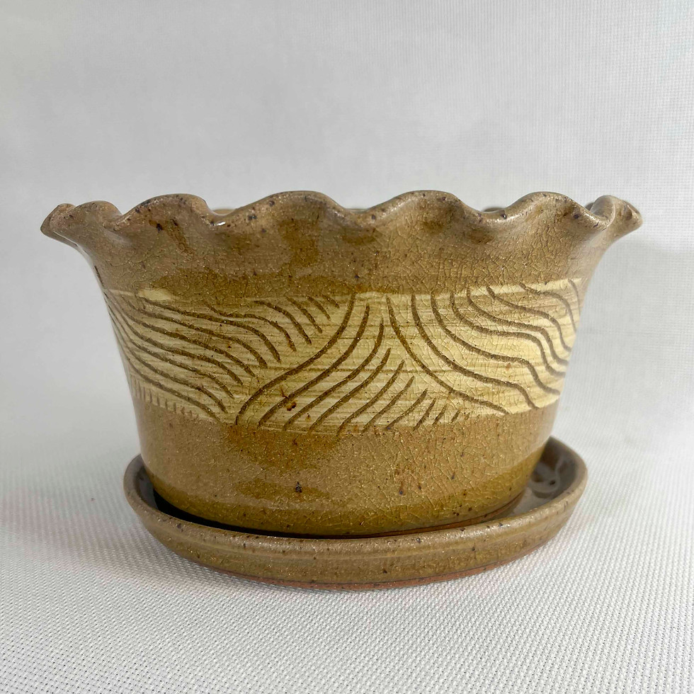 Thumbnail: Small Planter + Saucer