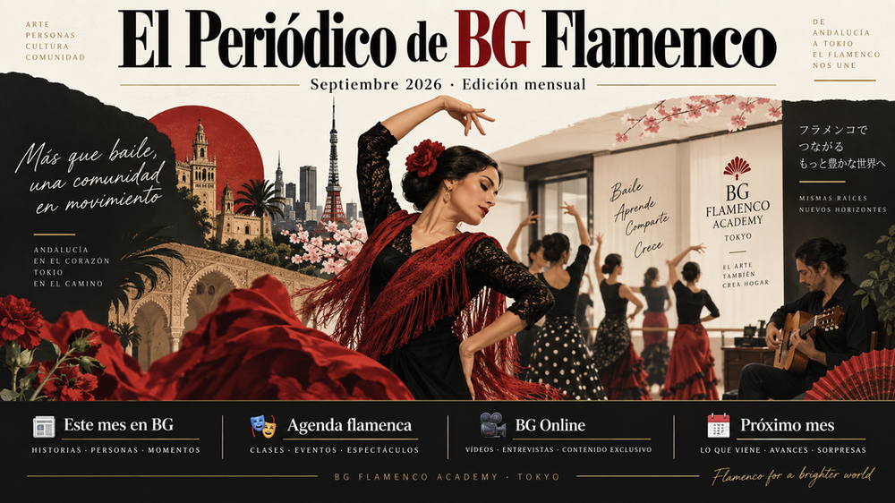 Portada de El Periódico de BG Flamenco · Septiembre 2026