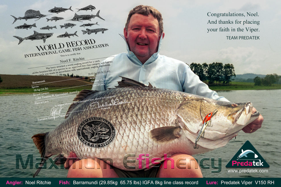 Thumbnail: World Record on V150RH Redhead Lake Tinaroo