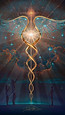 Kundalini Golden Spiral by Emma Hands