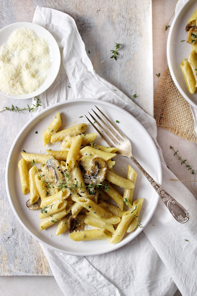 Creamy Mushroom Penne