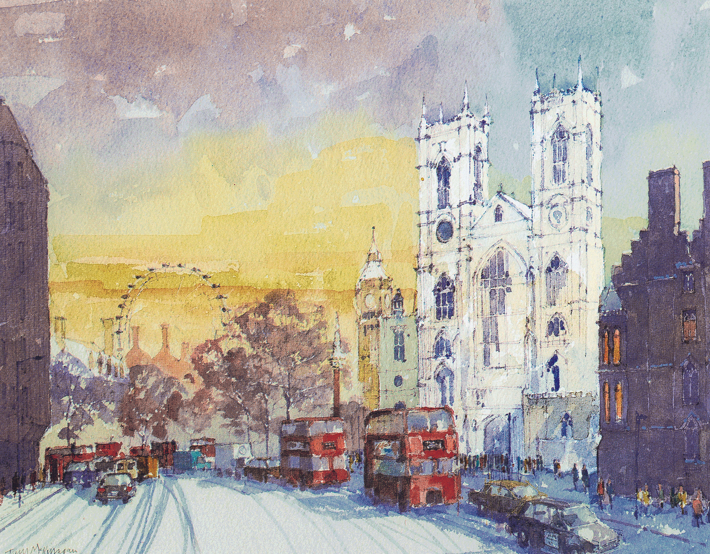 CL32 Westminster Abbey and the Eye