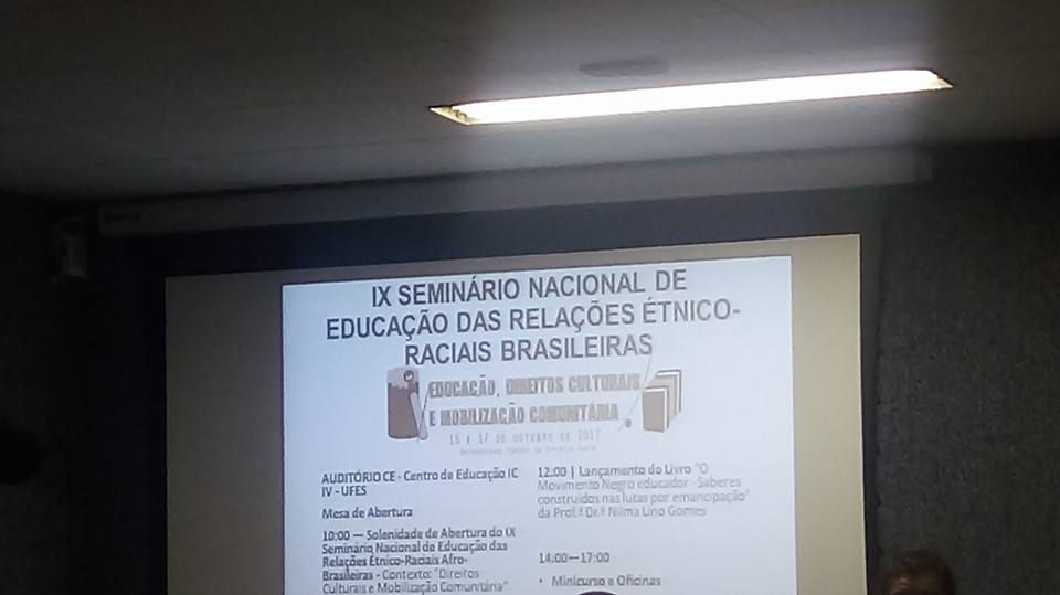 Seminário NEAB/UFES 2017