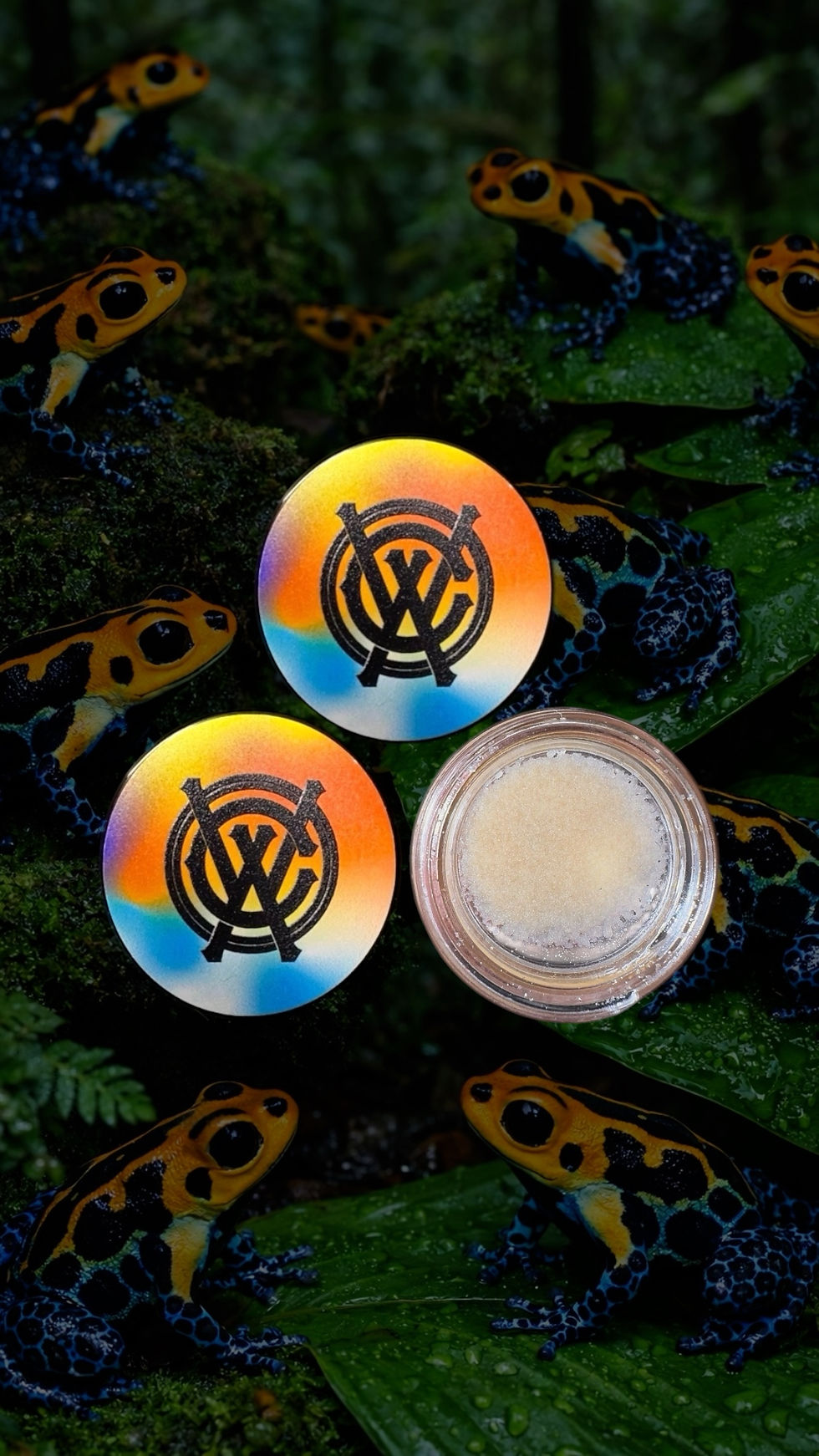 Frog Poison (1 gram) (Full Melt) (90-119u) by West Coast Alchemy x Cutright Cannabis