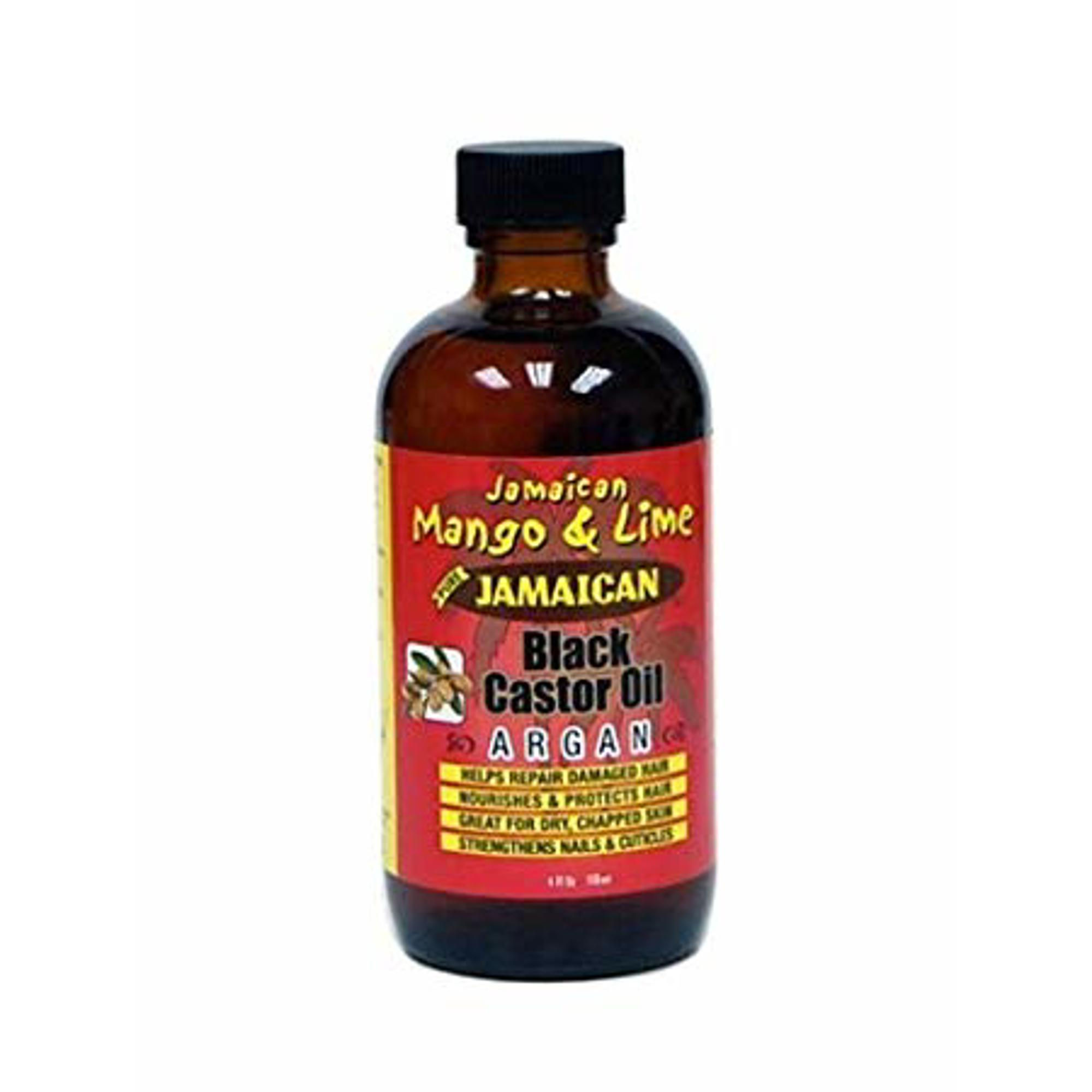 JML BLACK CASTOR OIL ARGAN SHINE 4 OZ