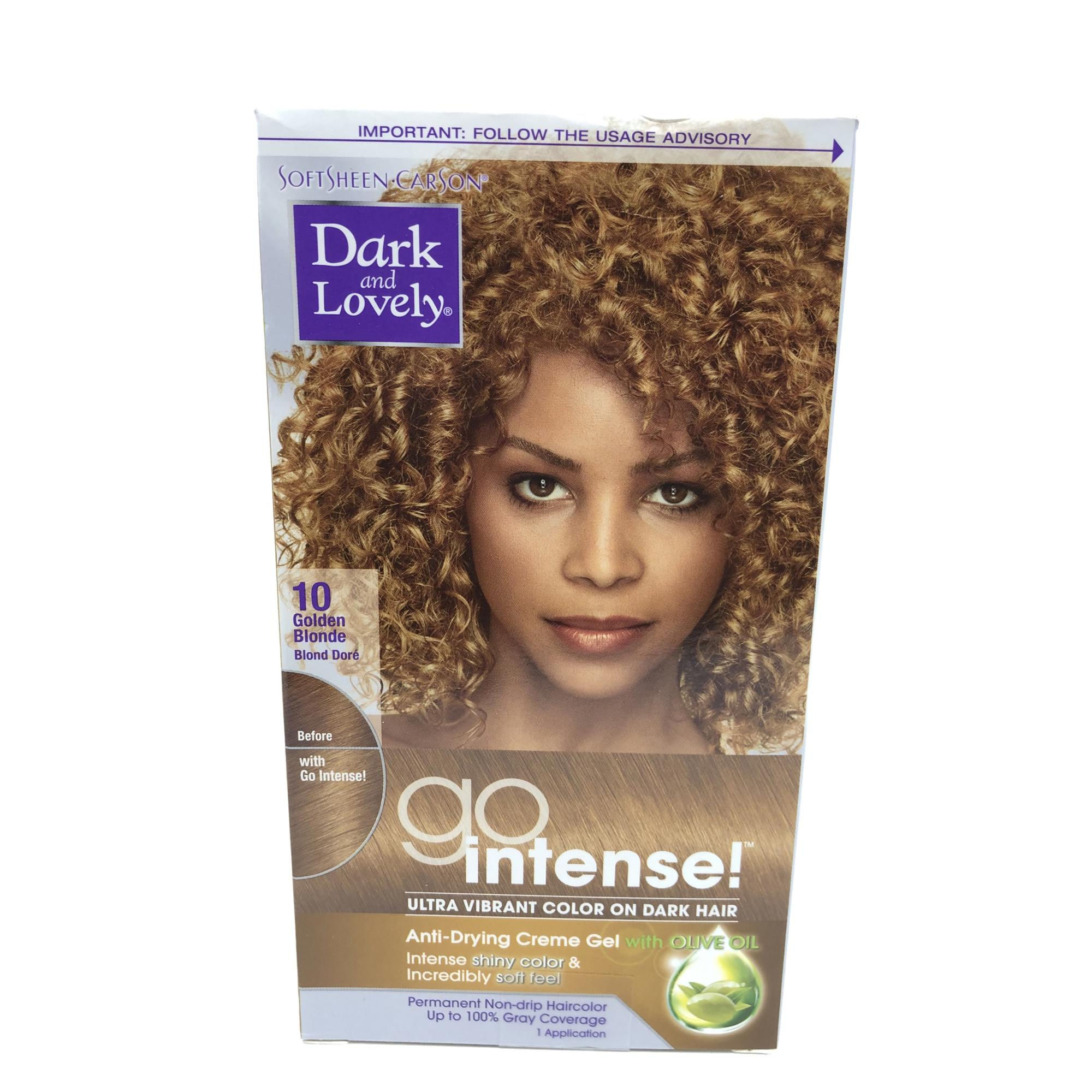 D&L GO INTENSE GOLDEN BLONDE (10) 892 EBONE BROWN