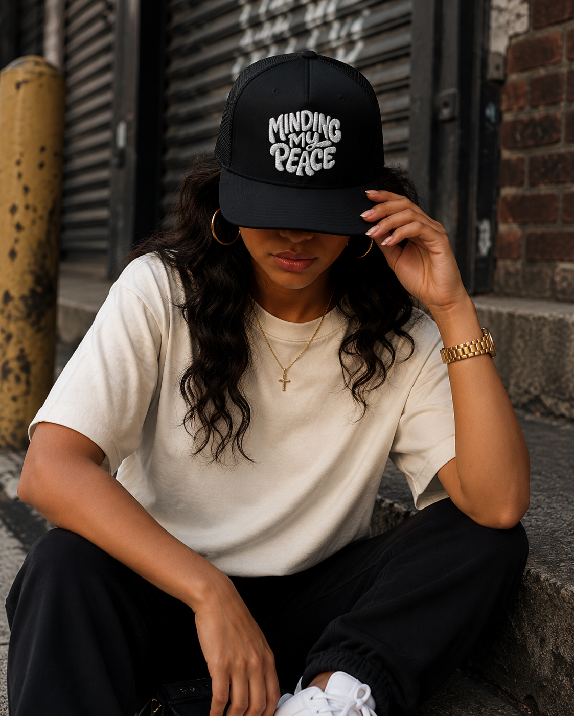 Minding My Peace™ Trucker Cap