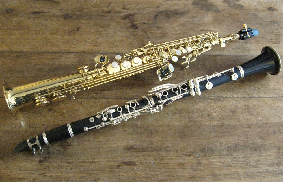 clarinet vs saxophone, sax lessons near me, clarinet lessons near me