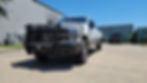 custom front bumper with grille guard installed at heatwave offroad in katy tx