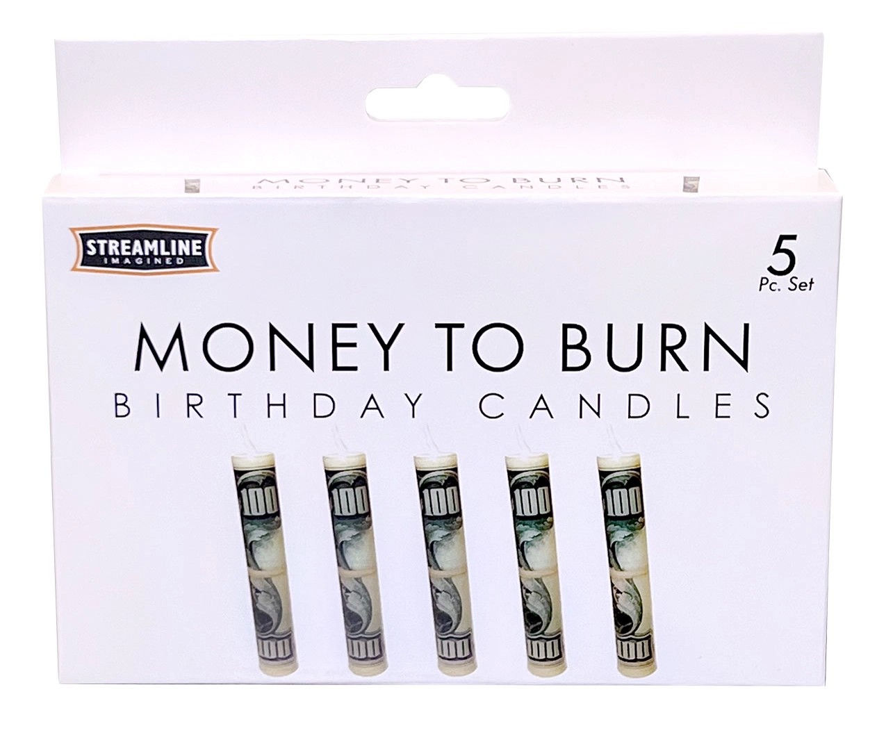 Money To Burn Birthday Candle Set