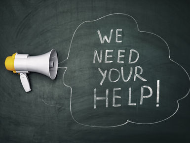 We need your help and support