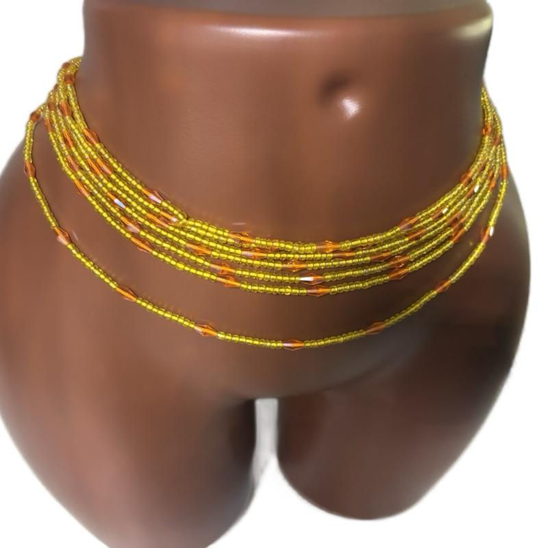 Thumbnail: FLASH SALES (3 for 55.00) African Hand-Crafted Glass Waist beads 60 Inc