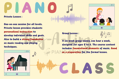 Piano Lesson Advertisement