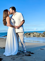 Beach couple