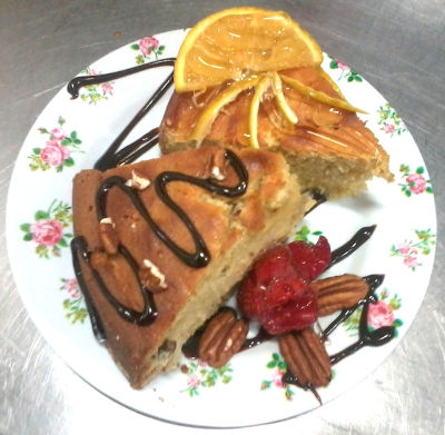 Pan de Nuez y Naranja